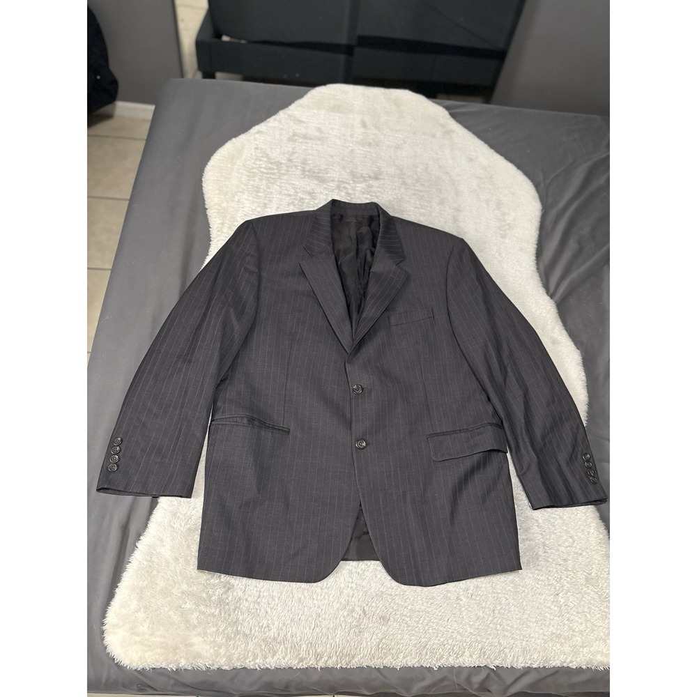 Lauren Ralph Lauren Men's Wool Pinstripe Blazer Jacket Size 46R